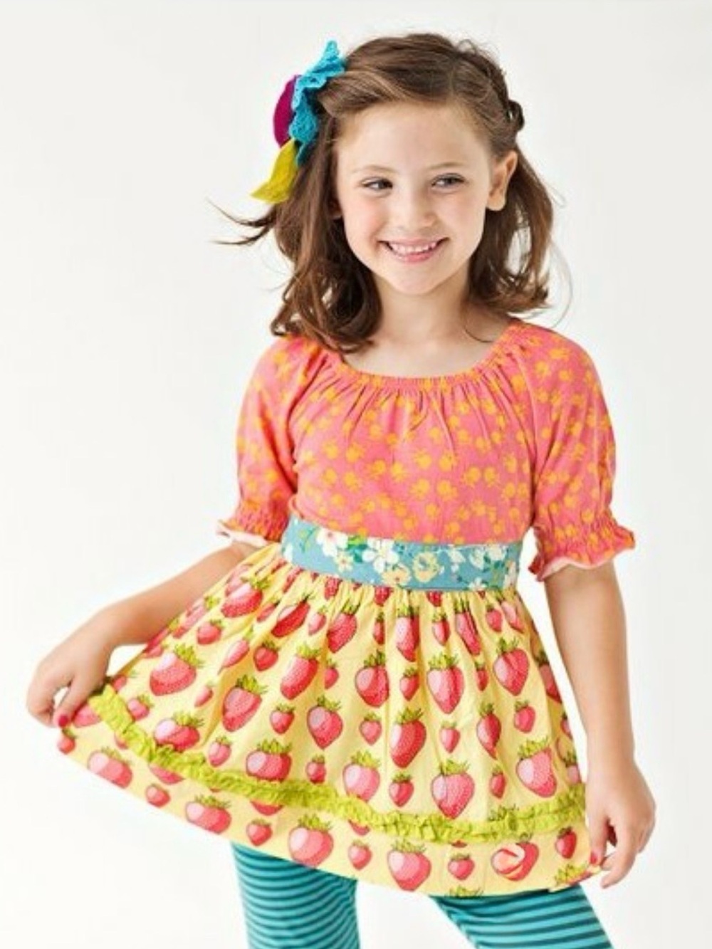 Matilda Jane Good Hart Faircloth Hill Peasant Top Girl’s Size 8